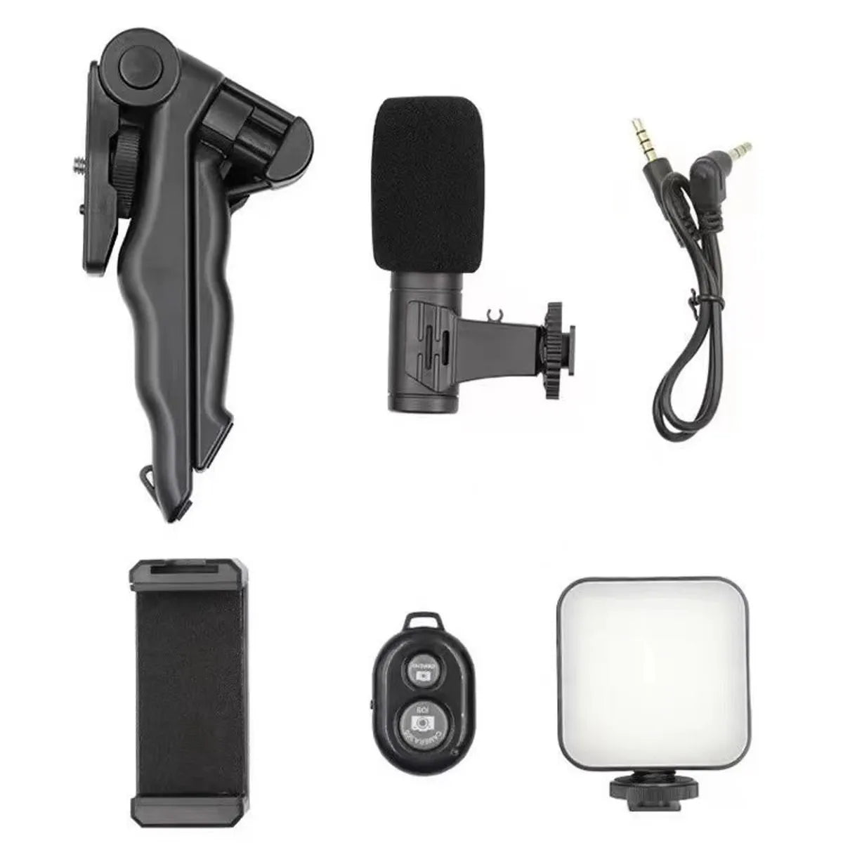 KIT DE GRABACION DE VIDEO CON TRIPODE