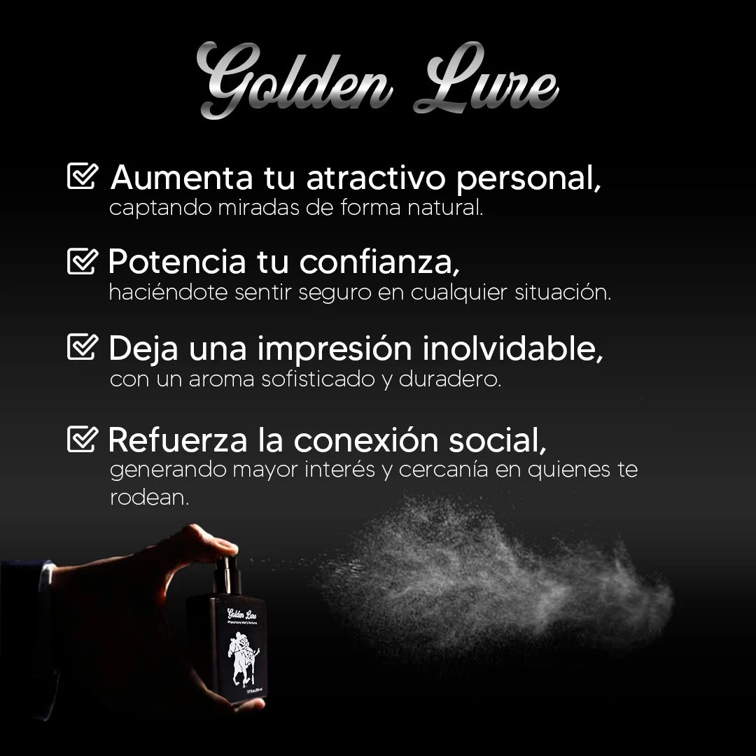 GOLDEN LURE - Perfume con Feromonas